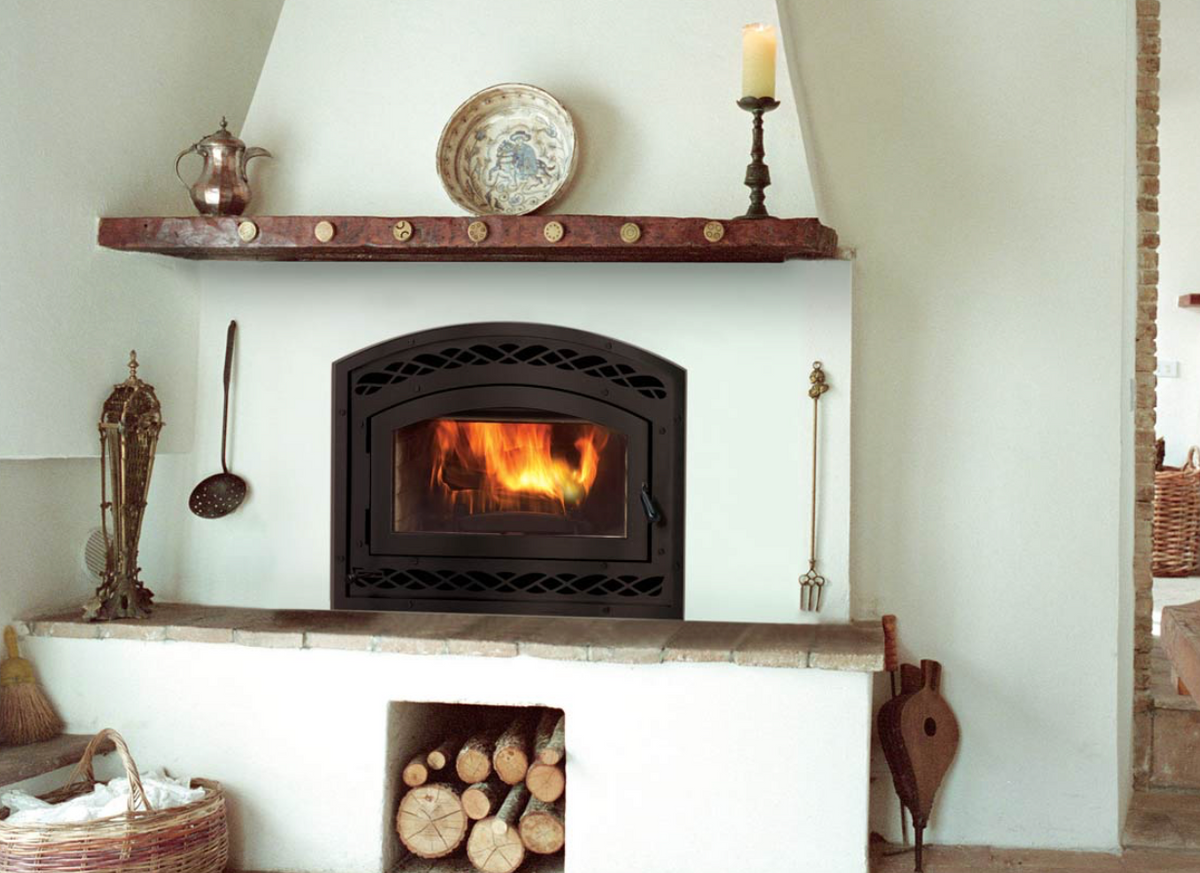 Astria Montecito High Efficiency Wood-Burning Fireplace - MONTE-B