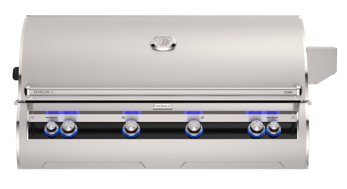 Fire Magic Echelon Diamond 48" Built-In Gas Grill, Analog Thermometer - 1060i-9