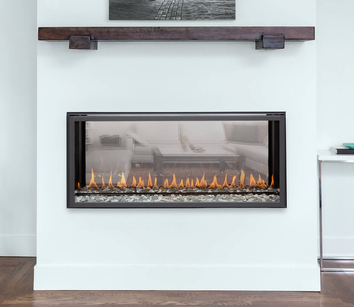 Montigo Exemplar R320ST See-Through Luxury Linear Direct Vent Gas Fireplace - R320STN