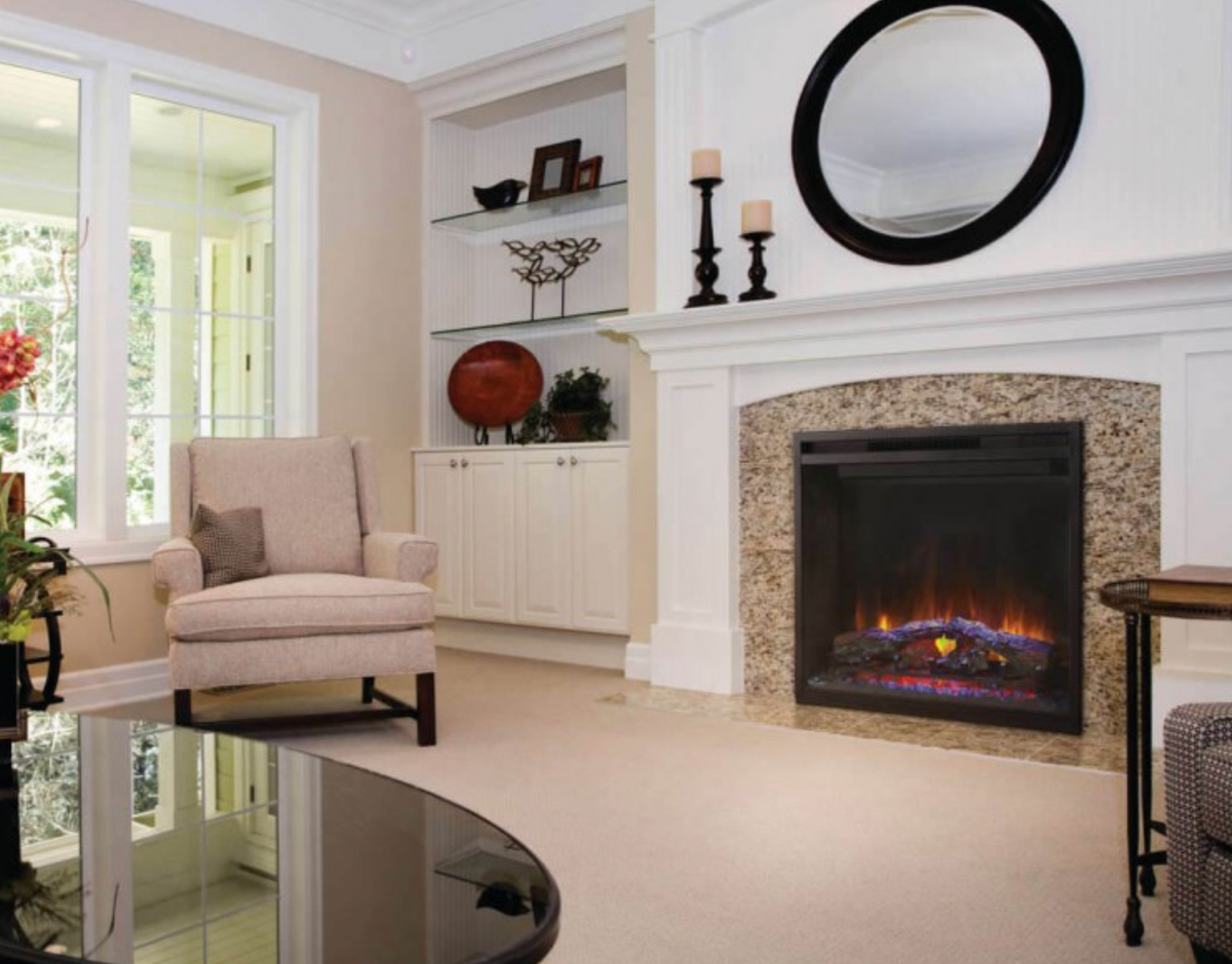 Napoleon Element 36" Built-In Electric Fireplace - NEFB36H-BS-1