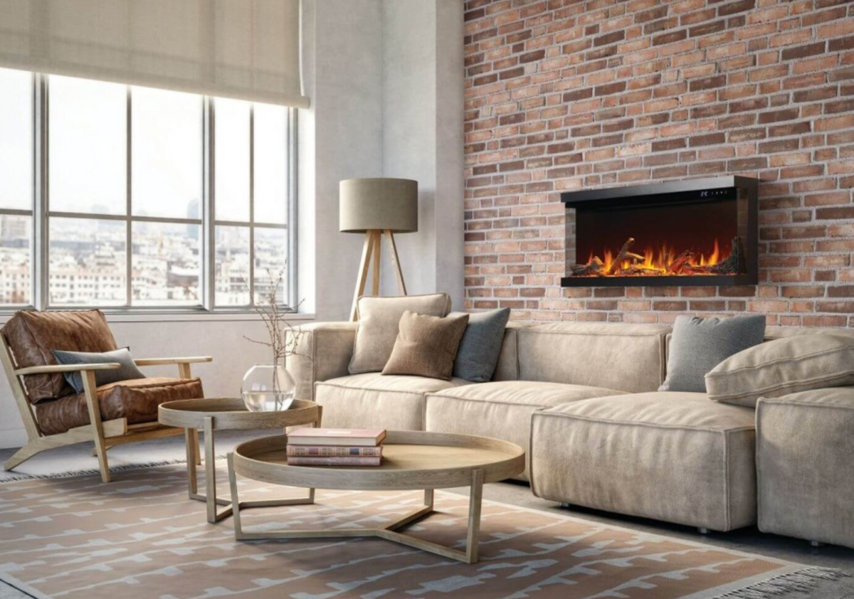 Napoleon Astound FlexMount 50" Wall Mount Electric Fireplace - NEFL50AB