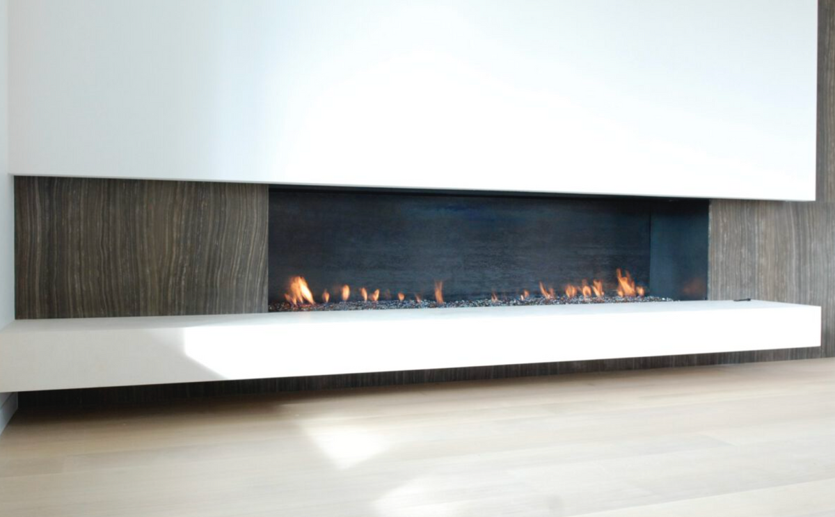 Mason-Lite 96" Linear B-Vent Masonry Gas Fireplace - LMFP96(NT)
