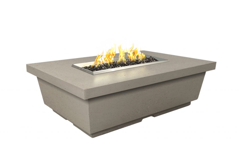 American Fyre Designs Contempo Rectangle Chat Height Firetable - 783-xx-11-M4xC