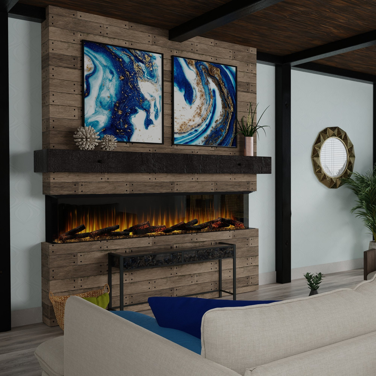 Dimplex Ignite Ultra 88" Built-In Linear Electric Fireplace - ULT88