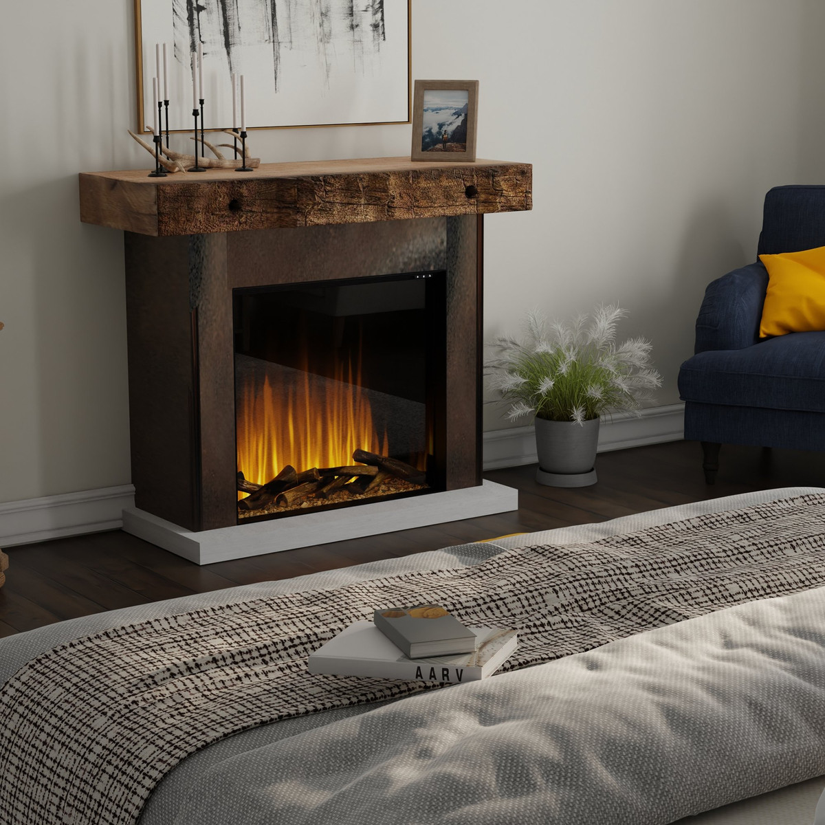 Dimplex Ignite Aspire 30" Built-In Traditional Electric Firebox - ASP30