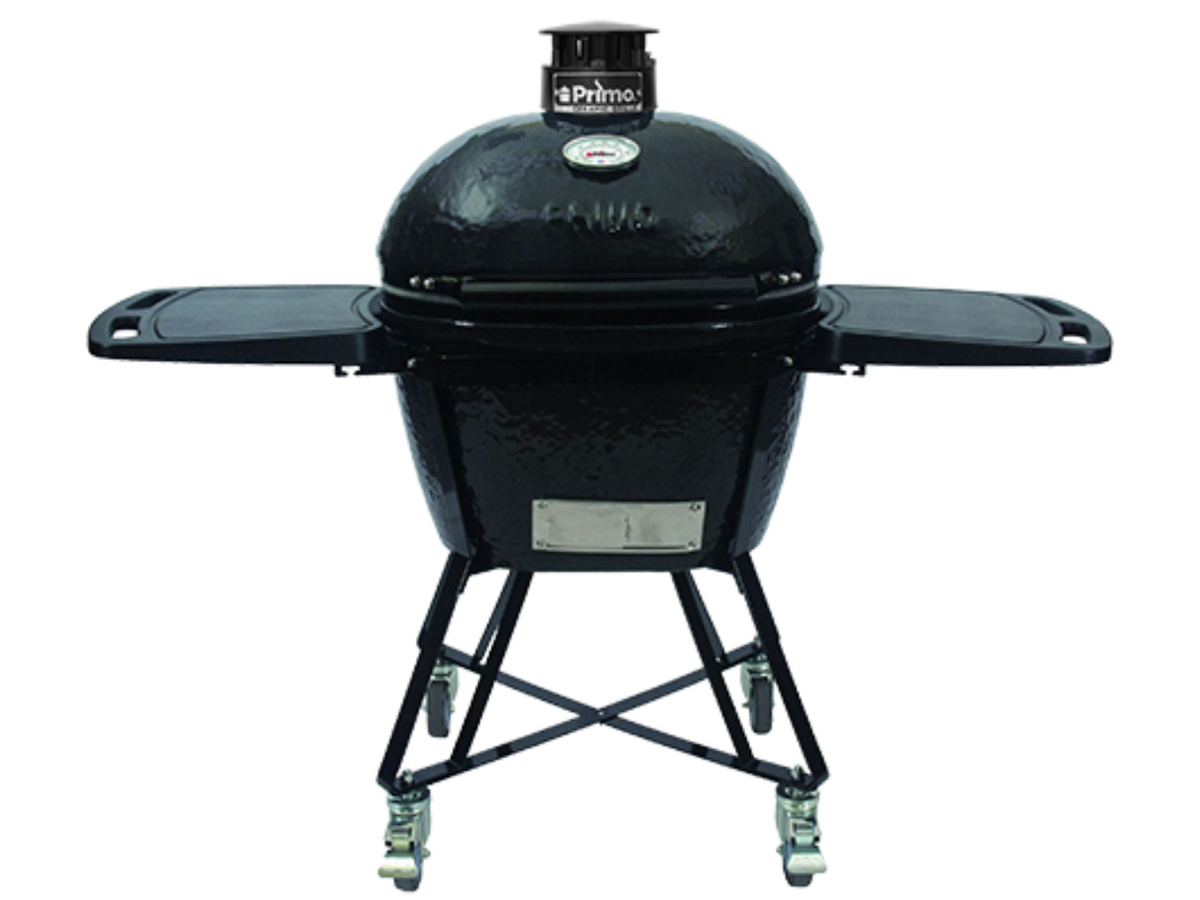 PGCLGC Primo Oval Large 300 Charcoal All-In-One Ceramic Kamado Grill | Mod Living Spaces