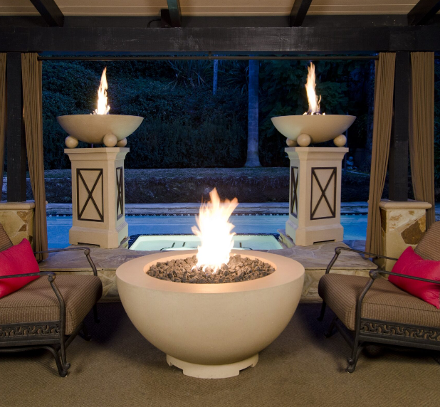 American Fyre Designs 48" Fire Bowl - 731-xx-11-M6xC