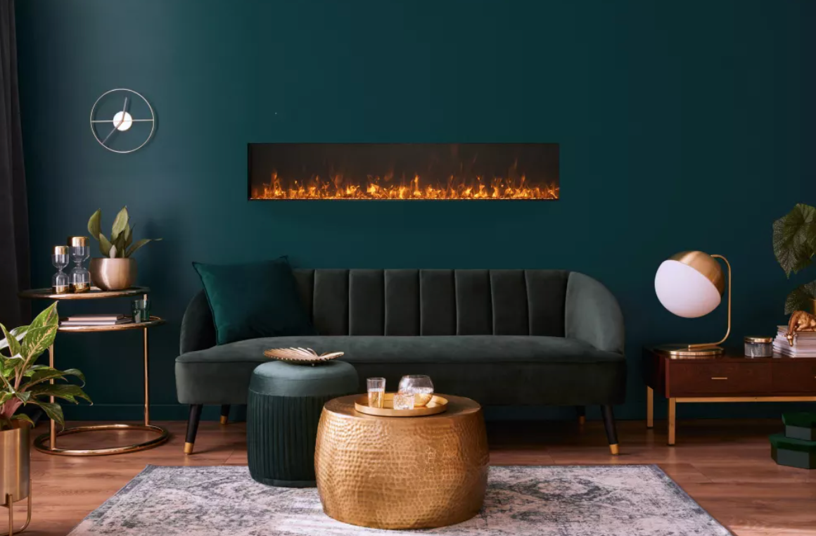 Amantii Panorama Extra Slim 60" Smart Built-In Electric Fireplace - BI-60-XTRASLIM