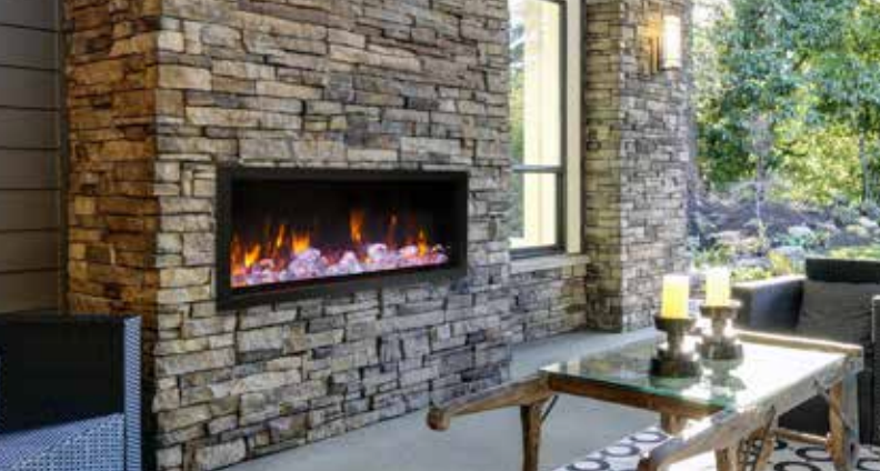 Amantii Panorama Lumina BI Deep XT 50" Smart Electric Fireplace - BI-50-DEEP-XT-LUMINA