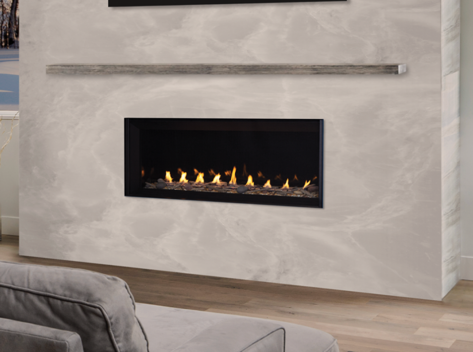 Astria Omega DLX 48" Linear Vent Free Gas Fireplace -OMEGADLX48