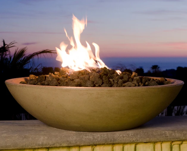 American Fyre Designs Marseille 32" Fire Bowl - 753-xx-11-M6xC