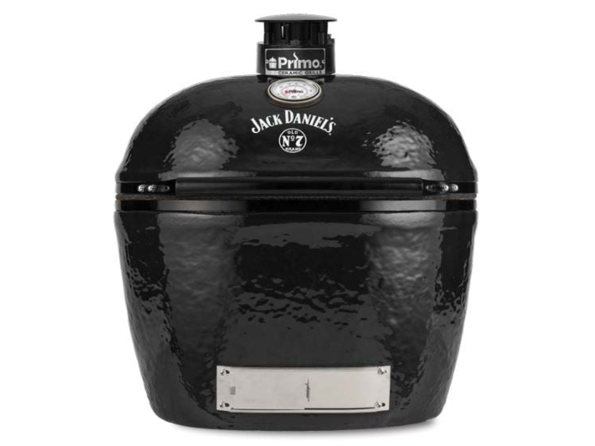 PGCXLHJ Primo Jack Daniel's Edition Oval X-Large Charcoal Ceramic Kamado Grill | Mod Living Spaces