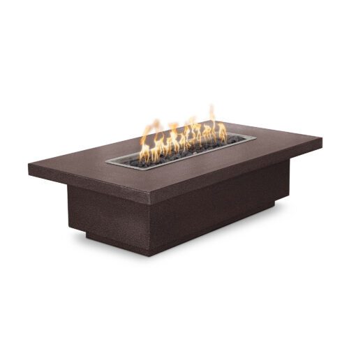The Outdoor Plus Fremont 48" Fire Table, Powder Coated Collection , 15" Tall - OPT-FRMPC4815