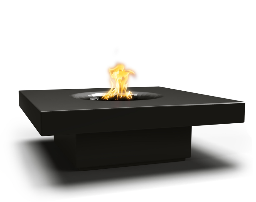 The Outdoor Plus Balboa 48" Fire Table, GFRC Concrete - OPT-BAL48