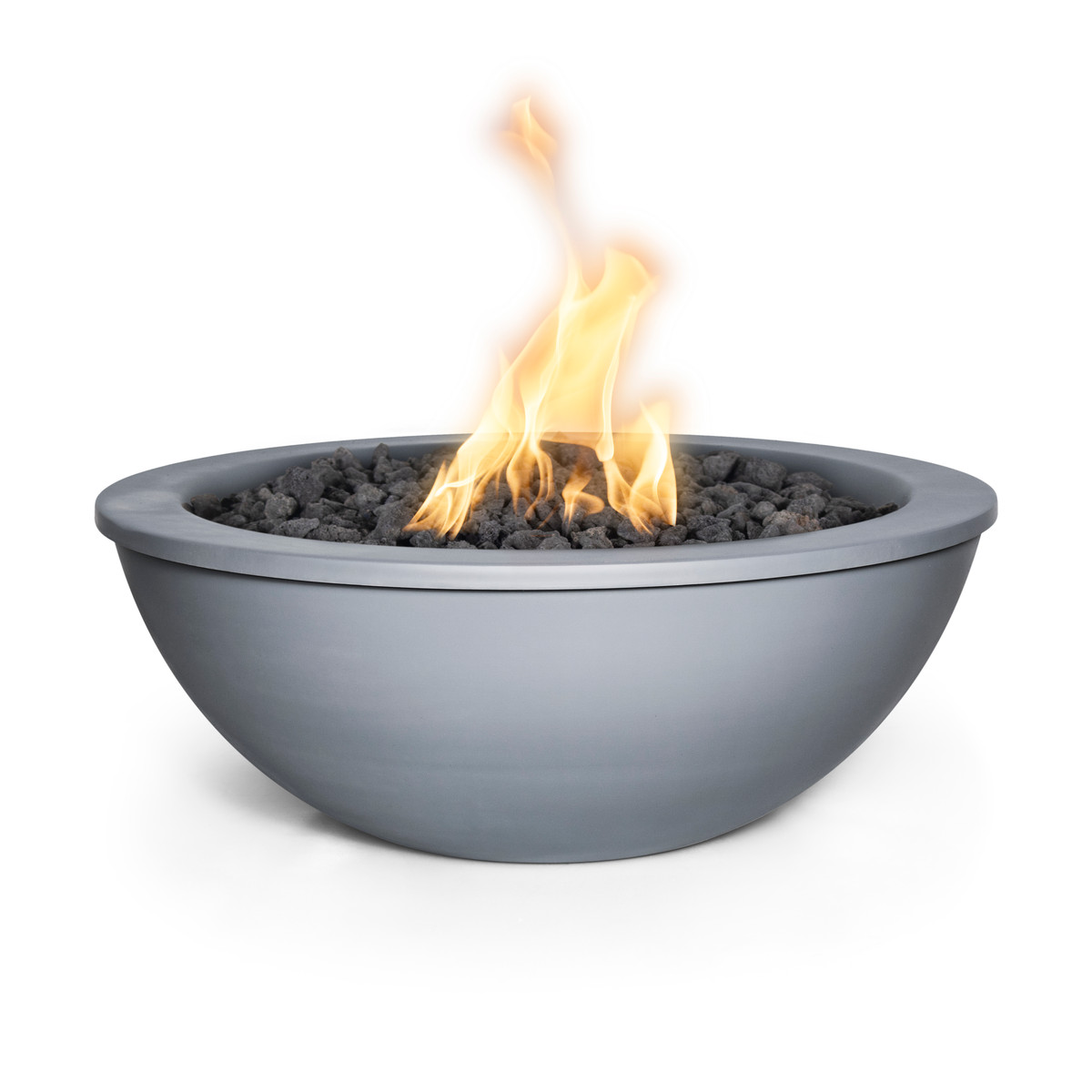 The Outdoor Plus Sedona 27" Round Fire Bowl, Powder Coated Metal - OPT-27RPCFO