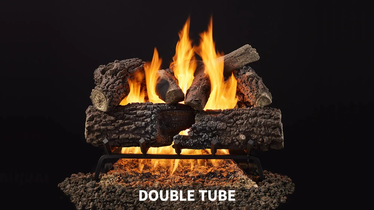Majestic Smoldering Timberland Oak 30" Indoor Vented Gas Log Set - VTD-OAK30