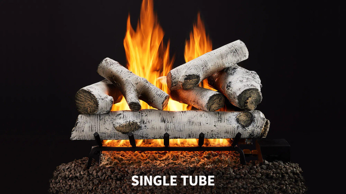 Majestic Woodland Birch 30" Indoor Vented Gas Log Set - VTD-BRCH30