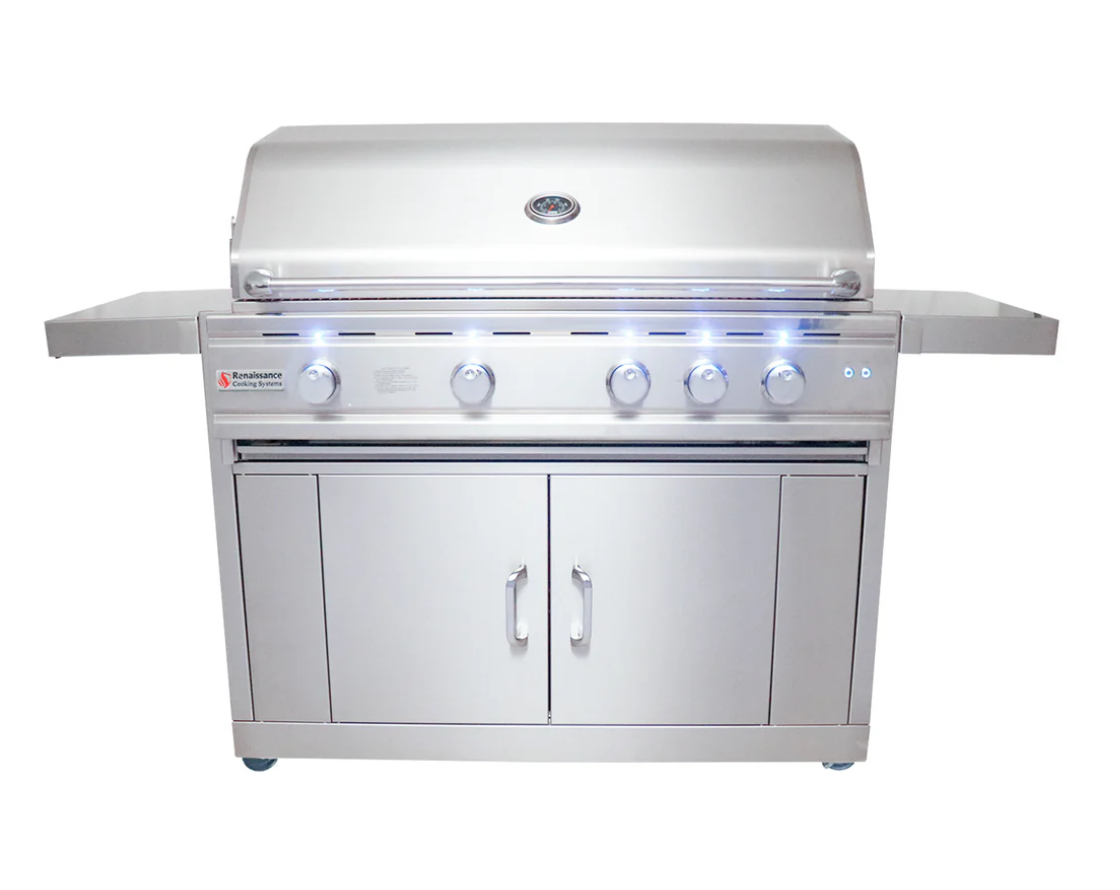 Renaissance Cooking Systems Cutlass Pro 42" Freestanding Gas Grill - RON42B CK