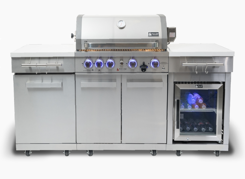 Mont Alpi Compact Island With Refrigerator  - MA-957FCRS