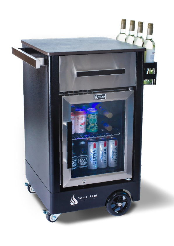 Mont Alpi Mobile Outdoor Prep Center / Compact Bar Cart - MAPCM