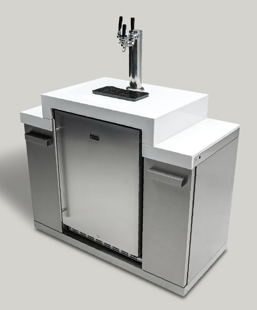 Mont Alpi  3 Tap Kegerator - MA-KEG
