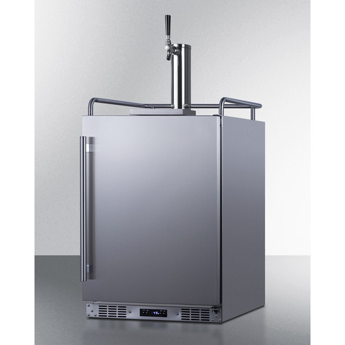 24" Wide Built-In Outdoor Beer Kegerator