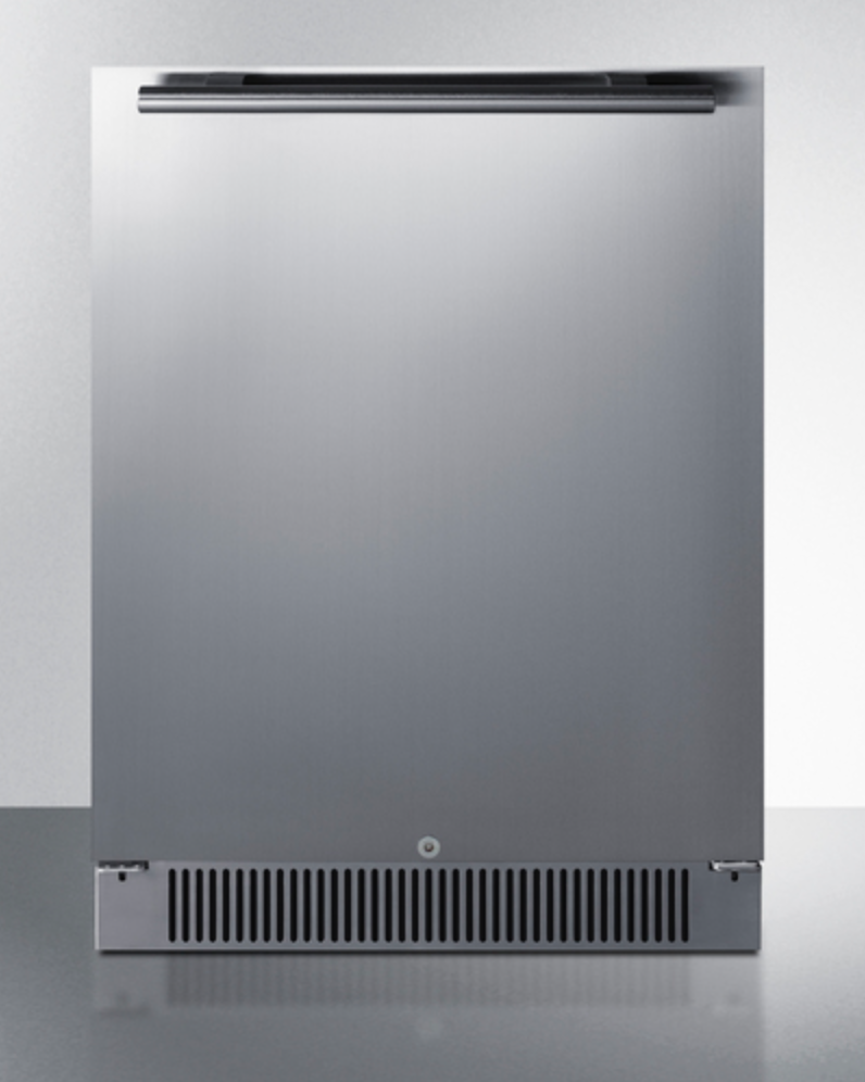Summit 24" Wide Built-In Outdoor All-Refrigerator - SPR623OSCSS