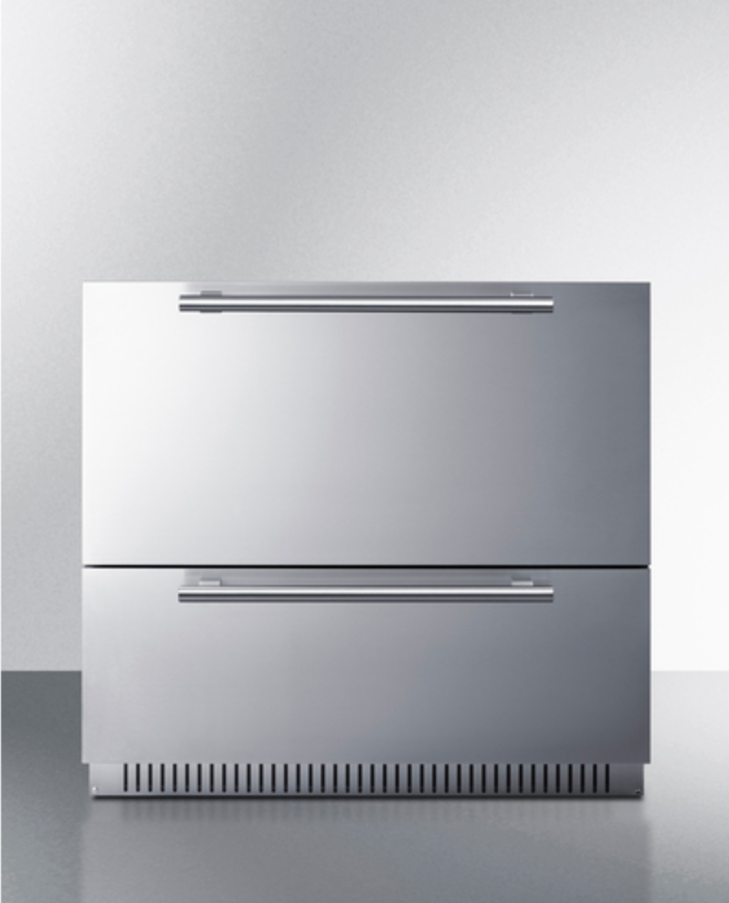 Summit 36" Wide 2-Drawer All-Refrigerator - SPR36332D