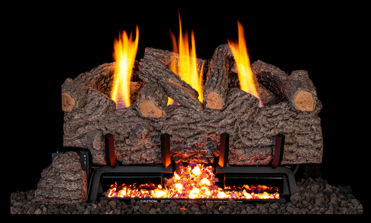 Real Fyre Gnarled Oak 30" Outdoor G10 Series Vent-Free Gas Log Set