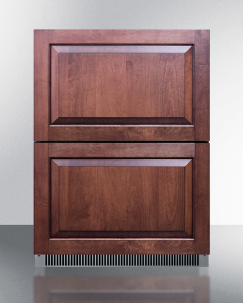 Summit Appliance 24" Wide 2-Drawer All-Refrigerator - ADRD24PNR