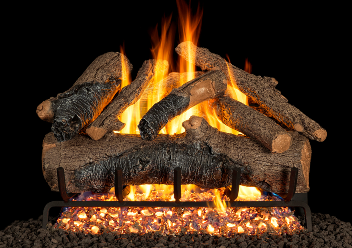 Real Fyre Colonial Oak 18" G52 Series Vented Gas Log Set - COLO-18