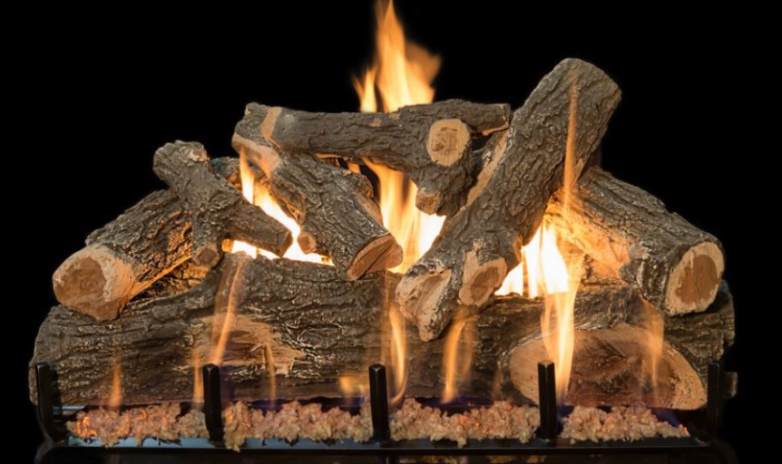 Grand Canyon 2-Burner Series 30" Arizona Weathered Oak Vented Gas Log Set