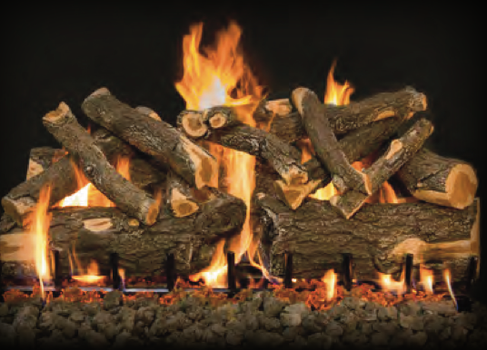 Grand Canyon 2-Burner Series 42" Arizona Weathered Oak Charred Vented Gas Log Set