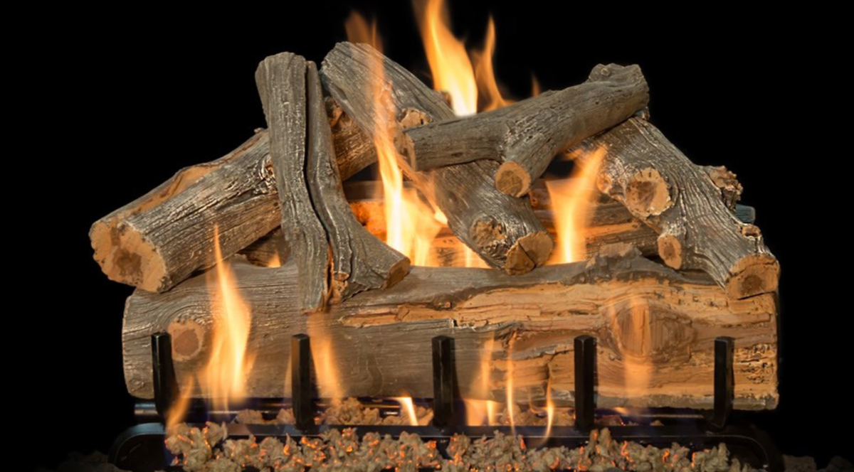 Grand Canyon Outdoor Series 24" Arizona Juniper Vented Gas Log Set - AJ24LOGS-OD