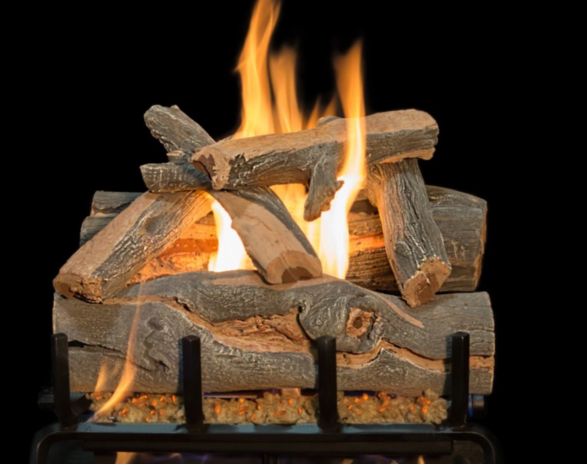 Grand Canyon Arizona Juniper 18" See - Through 3-Burner Vented Gas Log Set - AJST18LOGS-3