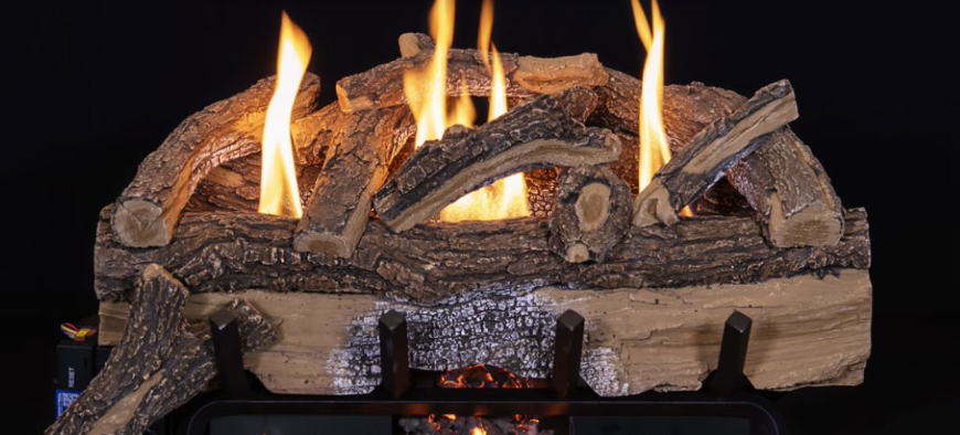 Grand Canyon Split Oak 24" Vent-Free Gas Log Set - VFSO24