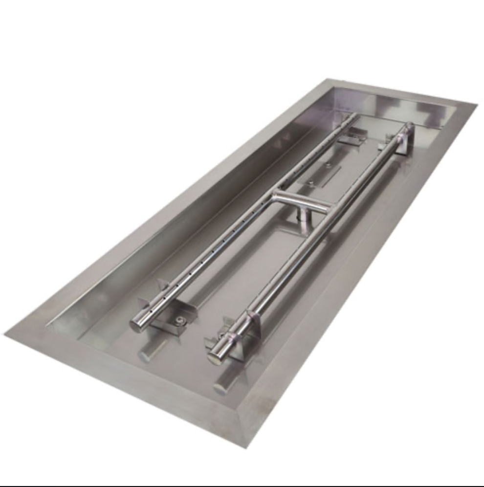 Grand Canyon Rectangular Stainless Steel Drop-In Pan - DIP-REC-24