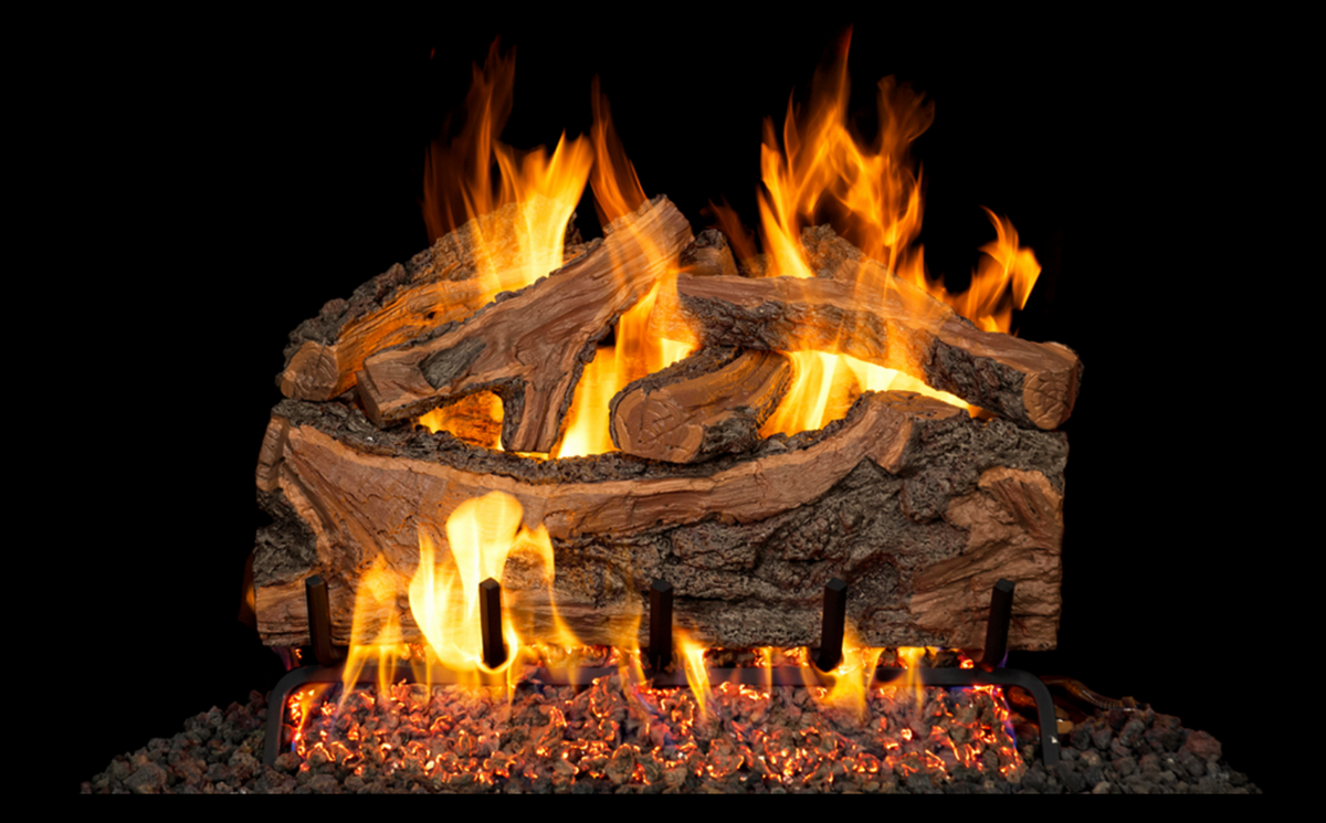 Real Fyre Rugged Forest Split 24" Designer Series G45 Outdoor Standard Vented Gas Log - RFS-24-OD