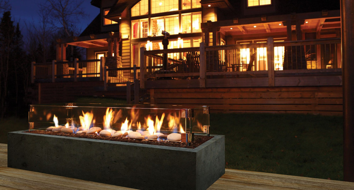 Barbara Jean Collection 96" Linear Outdoor Burner System, Millivolt Ignition - OB96