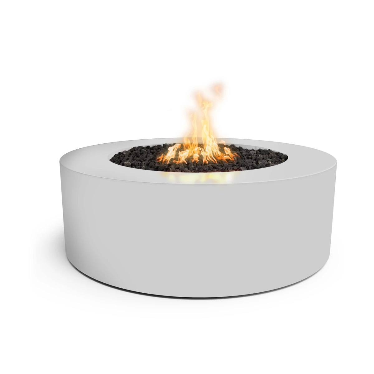 The Outdoor Plus Unity 48" Round Fire Pit, Powder Coated Metal, 18" Tall - OPT-UNYPC4818