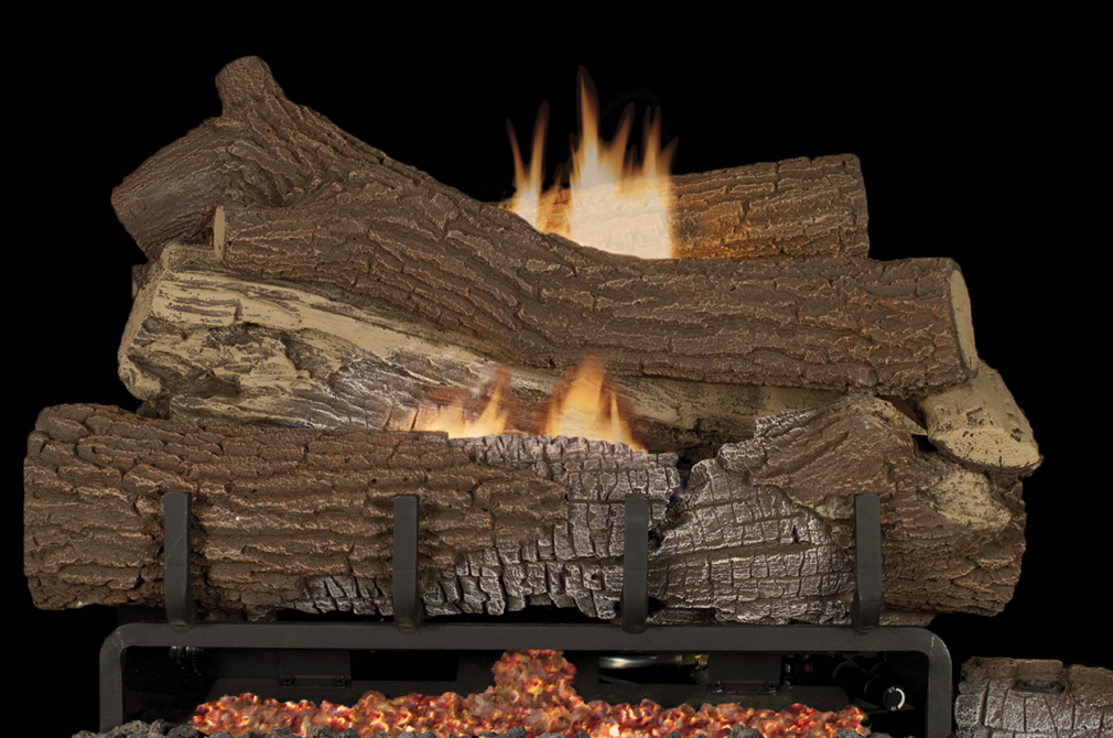 Superior Giant Timbers Series 24" Outdoor Concrete Gas Log Set - LMF24GTA-O