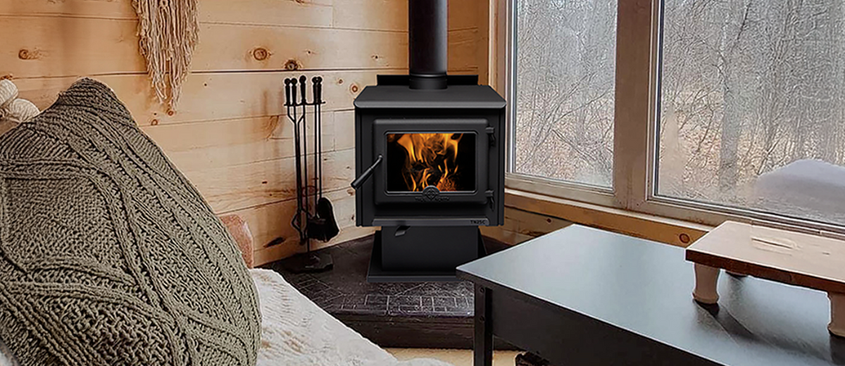 True North TN25C Freestanding Wood-Burning Stove - 31010016