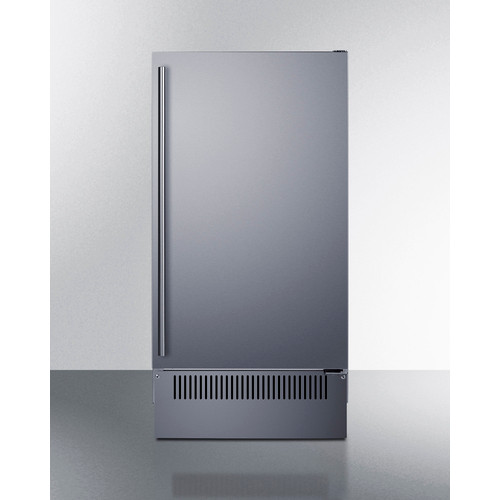 Summit Appliance 18" Wide Outdoor Icemaker - BIM182OS