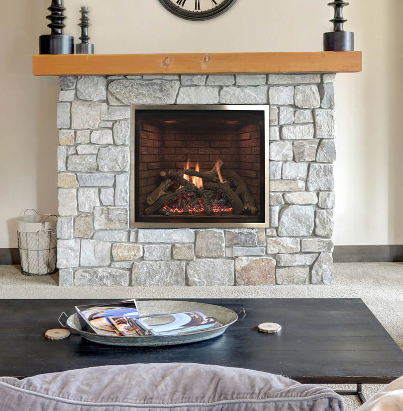 Montigo Paragon 36" TrueFlame Direct Vent Gas Fireplace