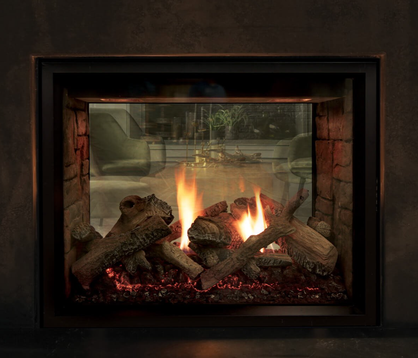 Montigo Paragon 40" See-Through TrueFlame Direct Vent Gas Fireplace