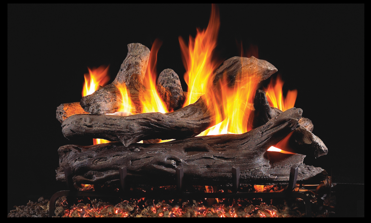 Real Fyre Coastal Driftwood Classic Series 30" Vented Standard See-Thru Gas Log Set - CDR-2-30