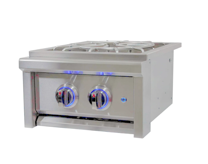 RCS Cutlass Elite Power Burner with Color-Changing Knobs - CSB3