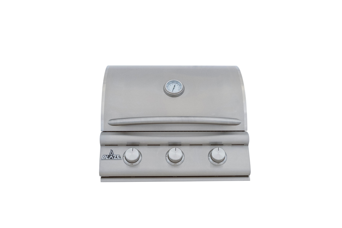 ALL NEW Blaze BCM Series 25" 3-Burner Built-In Gas Grill - BLZ-3BCM