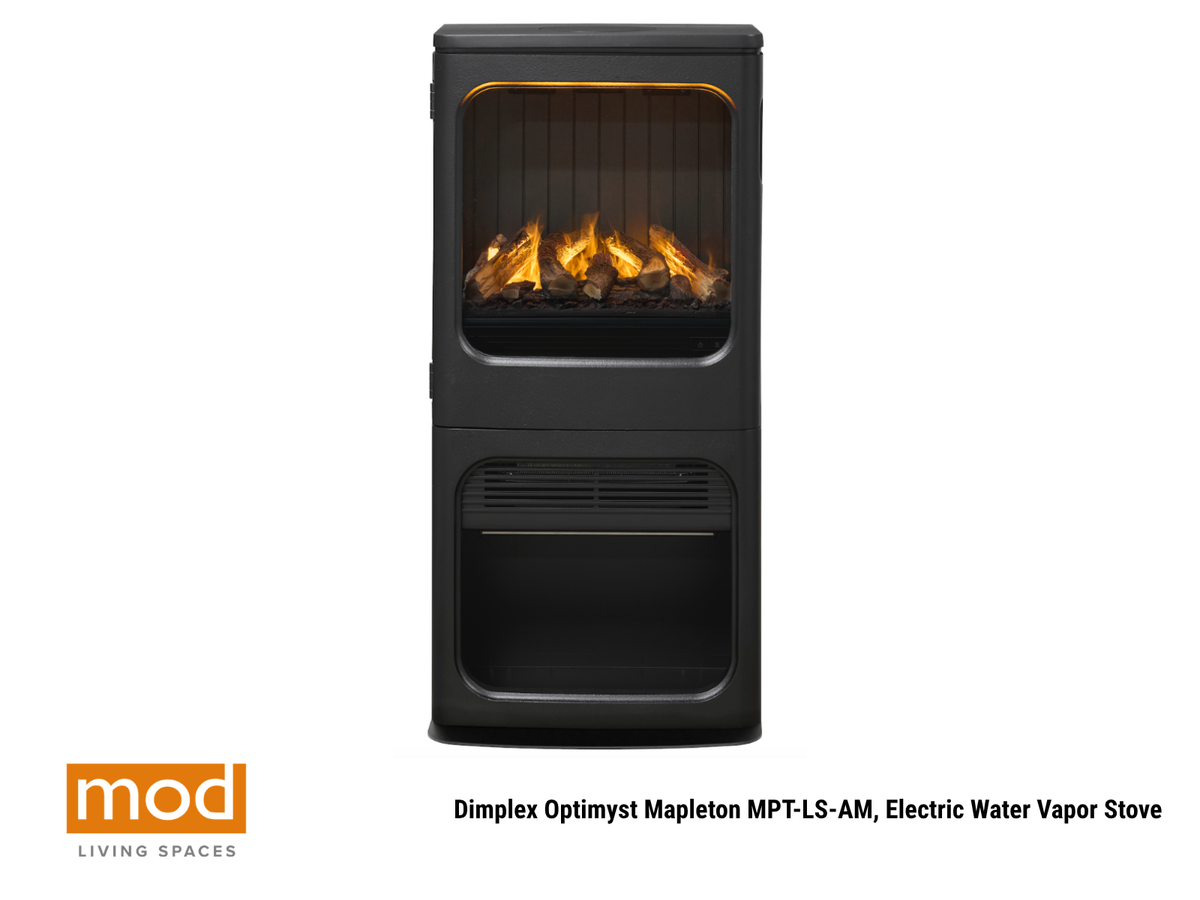 The Mapleton brings timeless warmth and authentic charm to any space with its durable cast iron design and beautifully hand-finished log set.