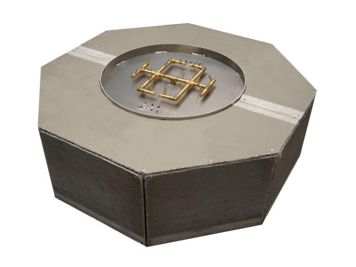Warming Trends Octagonal Ready-To-Finish Kit, Match Lit Ignition | Mod Living Spaces